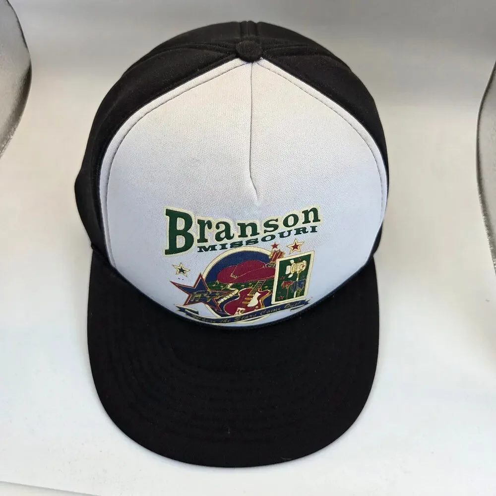 Vintage Cameo Branson Missouri Where the Stars Come Out Snapback Foam Hat